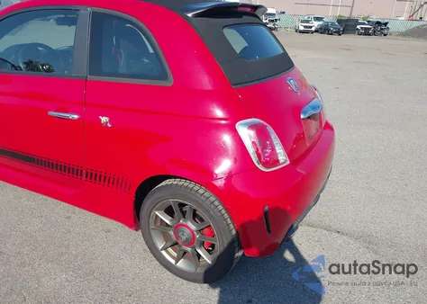 2013 Fiat 500C Abarth z USA, uszkodzony, nr VIN 3C3CFFJH3DT727956